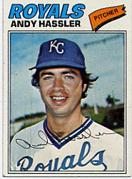 1977 Topps Baseball Cards      602     Andy Hassler